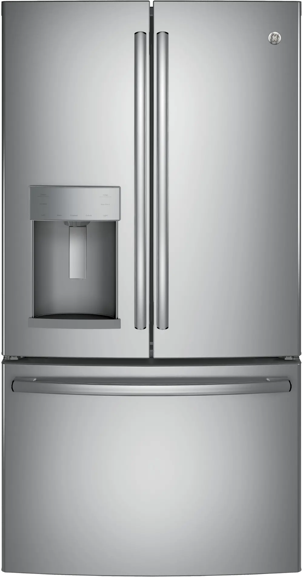 GFE28HSKSS GE Stainless Steel French Door Refrigerator - 36 Inch-1