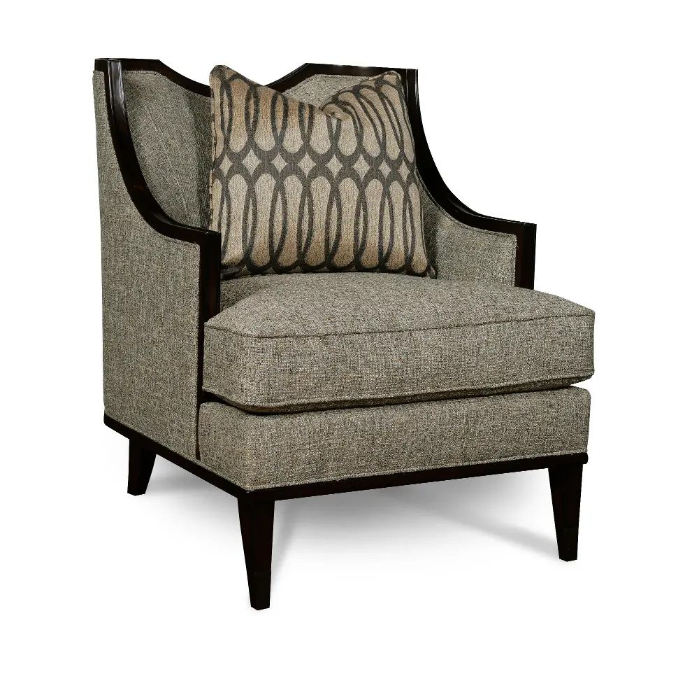 Modern Traditional Mineral Brown Chair - Intrigue-1
