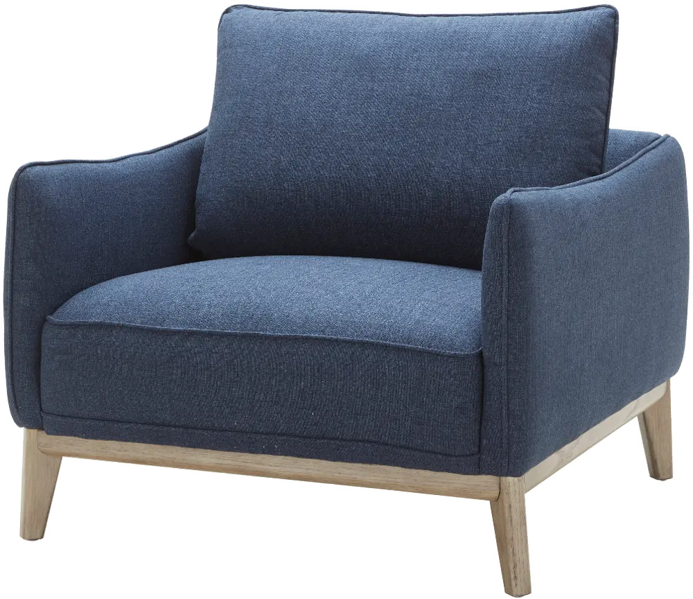 Blue Modern Chair - Flanigan-1