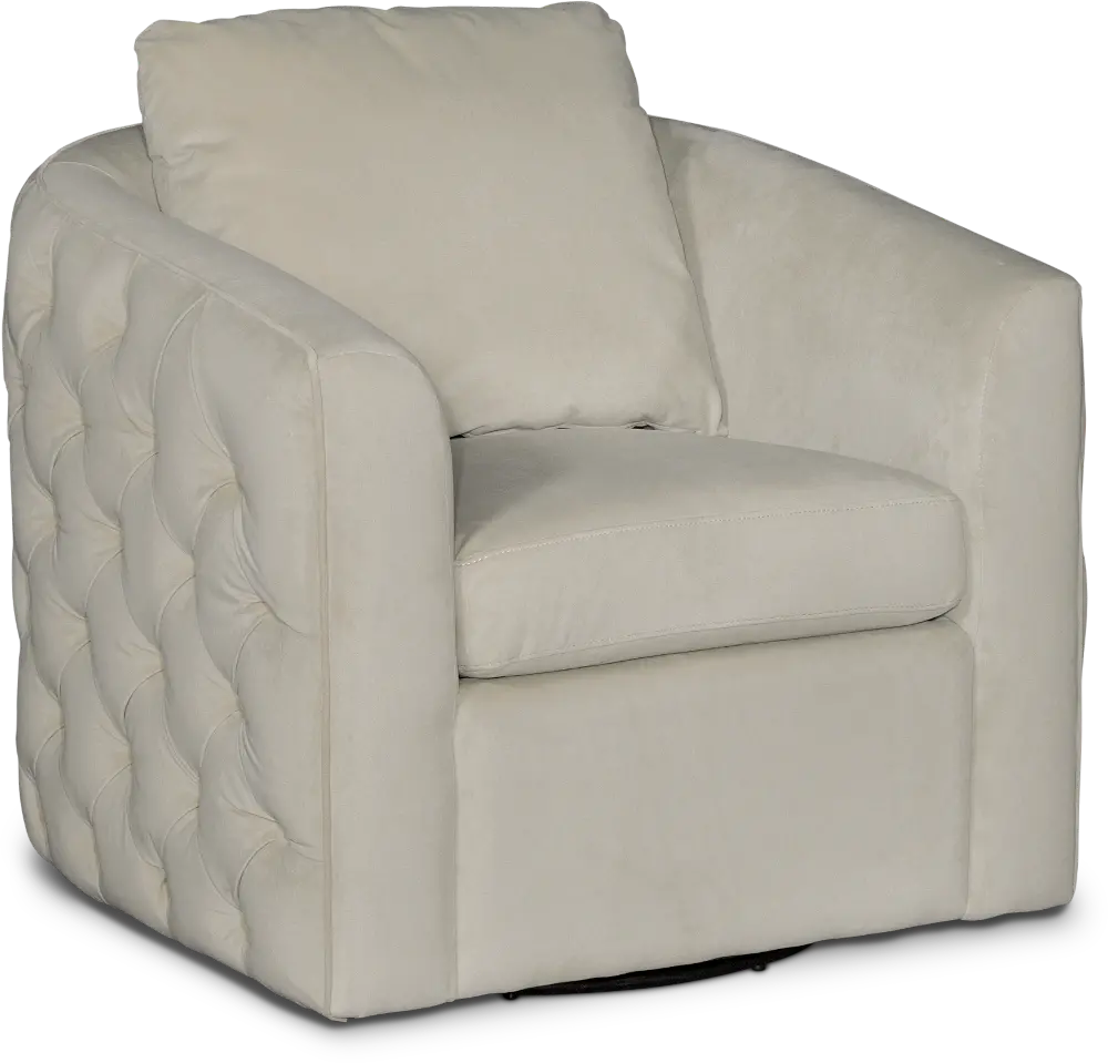Abbington Barley Tan Swivel Chair - Bombay-1