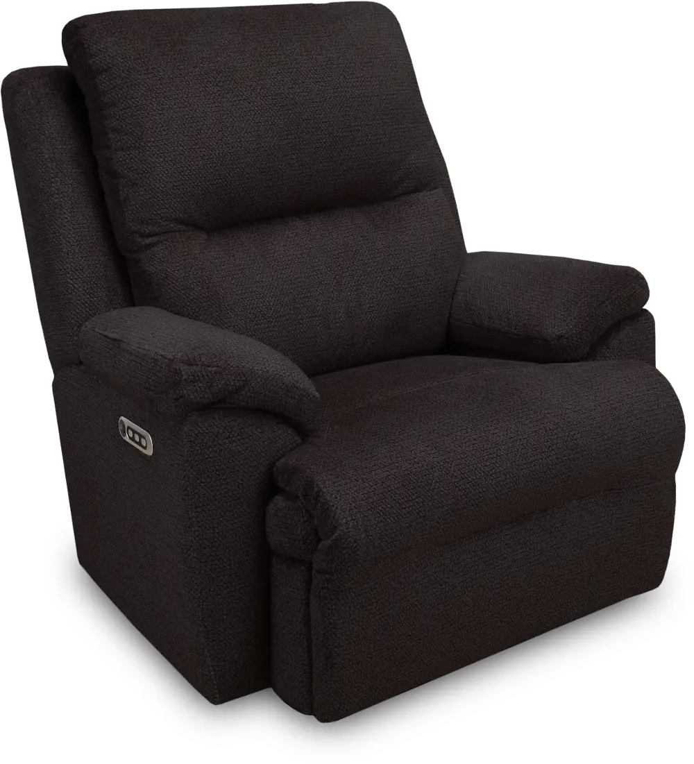 Angus Chocolate Brown Power Recliner - Connolly-1
