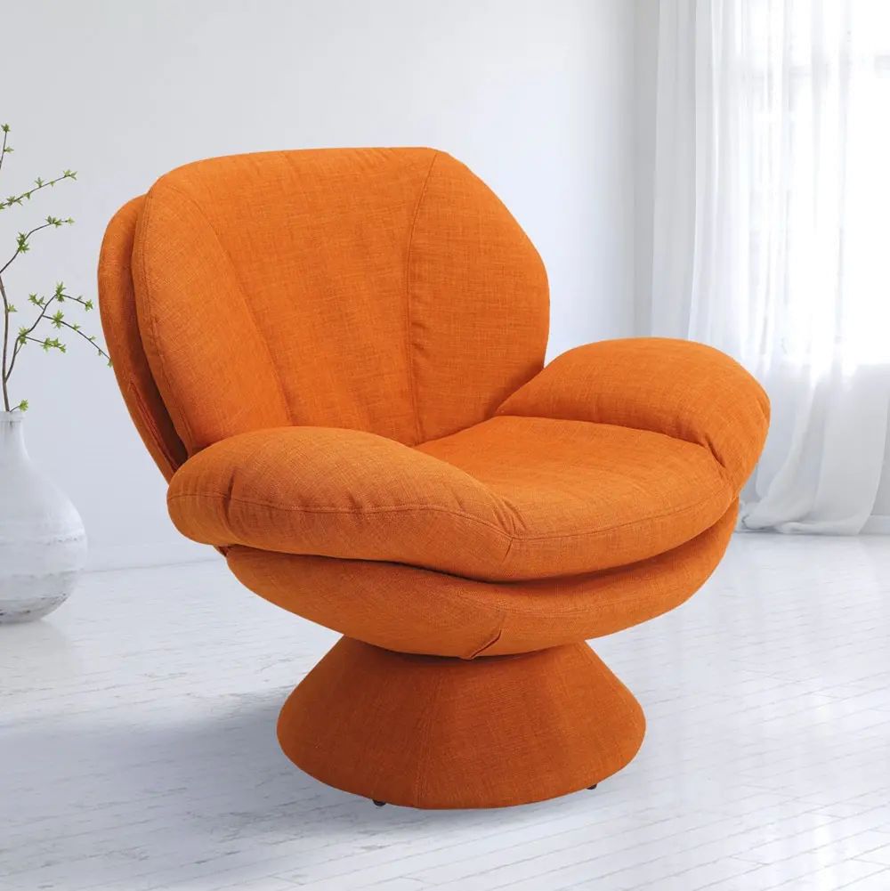 Rio Owaga Orange Pub Accent Chair - Comfort Chair -1