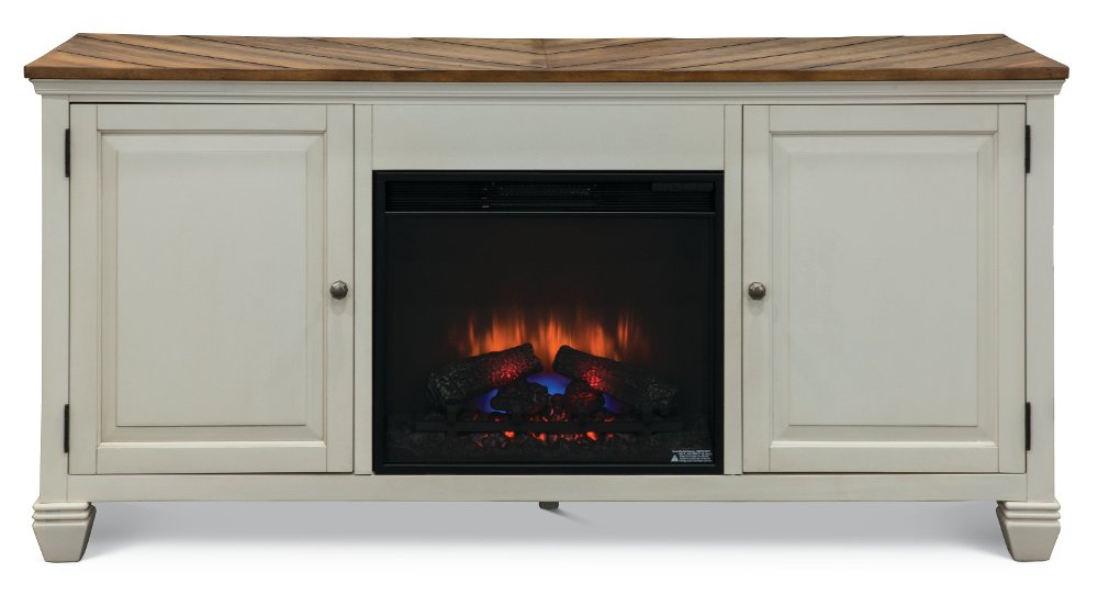 68 Inch White TV Stand with Fireplace | RC Willey Furniture Store This beautiful 68 inch white TV stand with fireplace from RC Willey presents a unique home for all your electronics and related accessories. Crafted from premium select hardwoods and veneers
