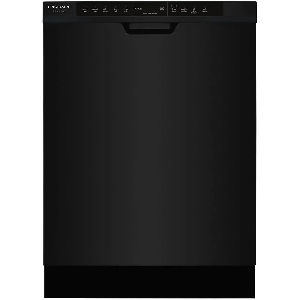 FGCD2444SB Frigidaire Gallery Front Control Dishwasher - Black-1