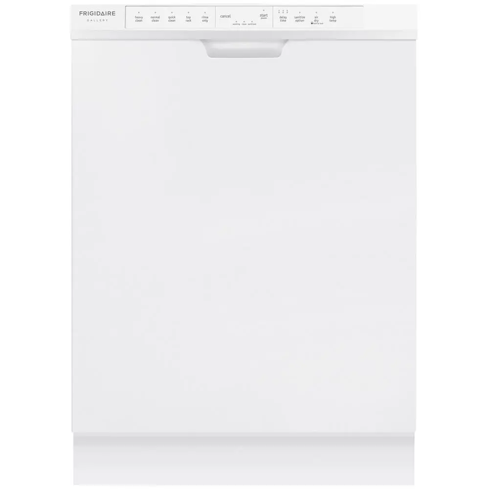 FGCD2444SW Frigidaire Front Control Dishwasher - White-1