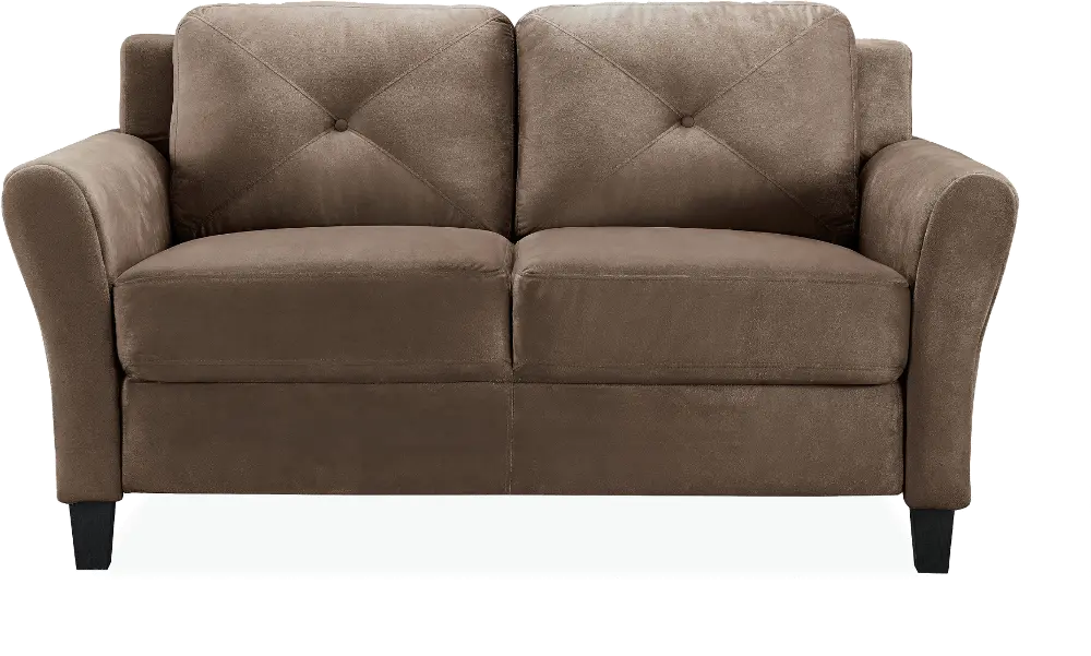 CCHRFKS2M26BRRA Harvard Brown Loveseat-1