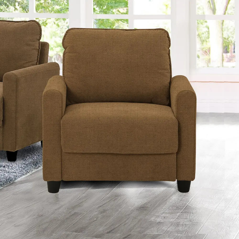 LK-SCRS1XM3025-W Casual Contemporary Taupe Storage Chair - Selina-1