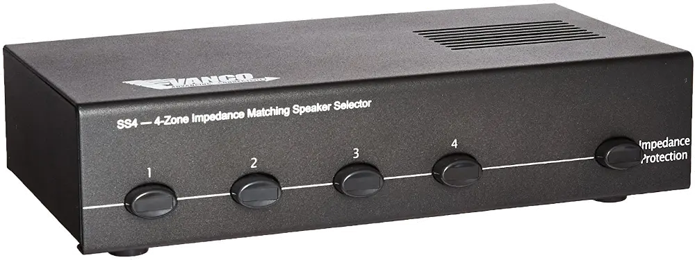 VANCO.SS4 Vanco SS4 Stereo Speaker Selector Box-1