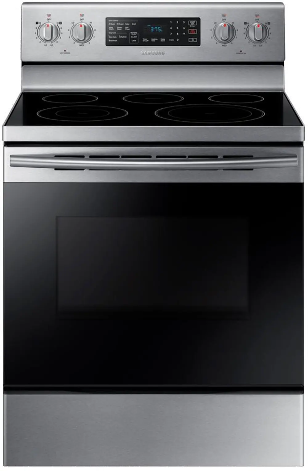 NE59M4320SS Samsung Electric Range with Dual Power Elements - 5.9 cu. ft. Stainless Steel-1