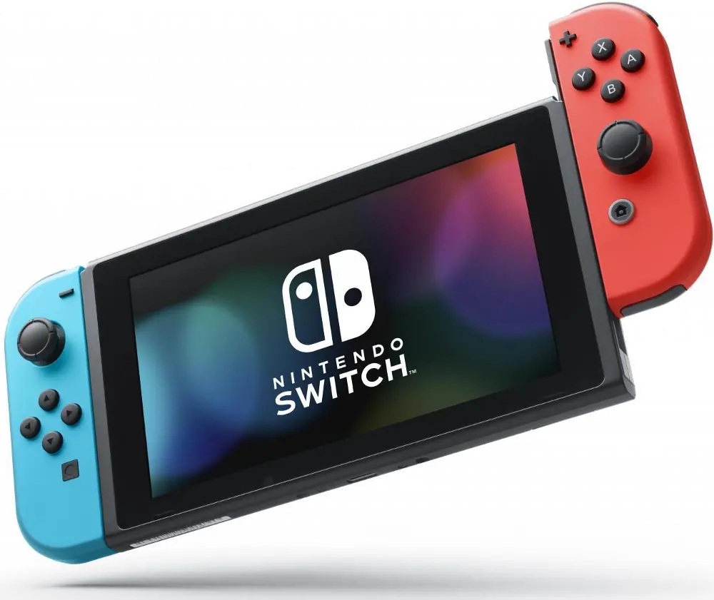 SWI/HRDWR_BLU&RED_JC Nintendo Switch Console - Red/Blue Joy-Con Controller-1