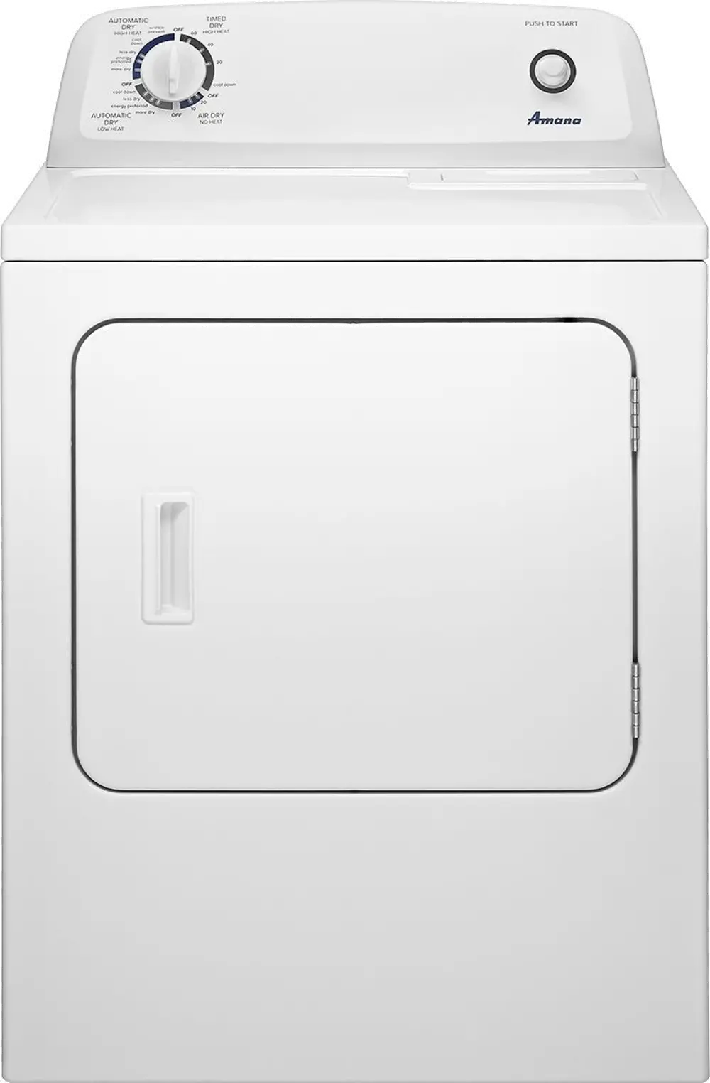 NED4655EW-PROJECT Amana Electric Dryer with Wrinkle Prevent Protection - White 6.5 Cu. Ft.-1