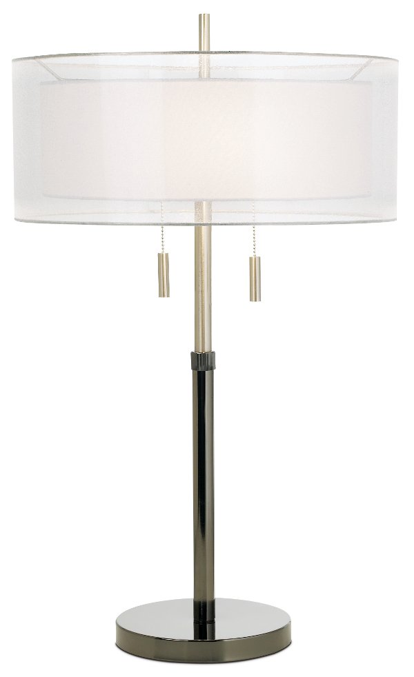 Browse Over 450 Desk Lamps And Floor Page 7 Rc Willey Brushed Chrome And Black Table Lamp