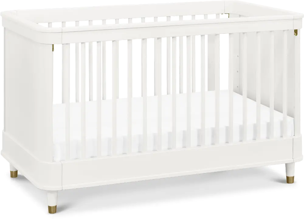 Classic White 3-in-1 Convertible Crib - Tanner-1