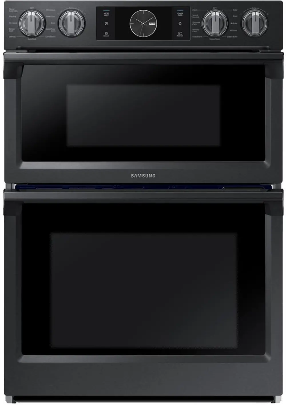 NQ70M7770DG Samsung 7 cu ft Combination Wall Oven - Black Stainless Steel 30 Inch-1