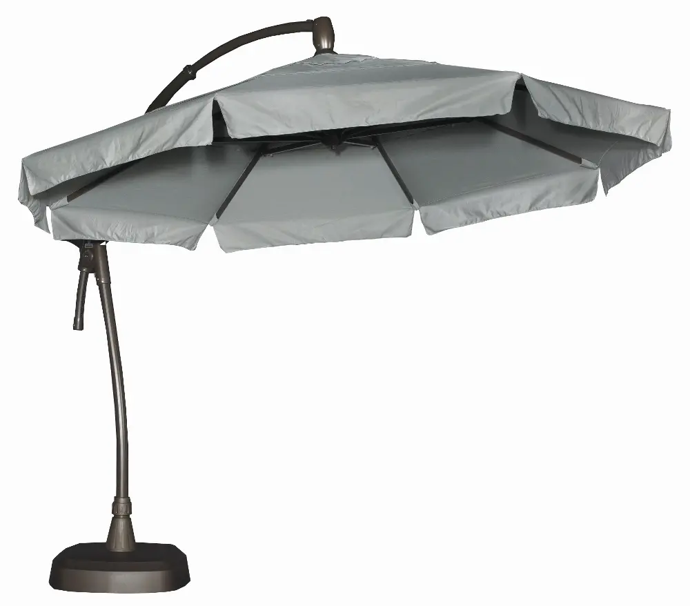 Cantilever Outdoor Patio Cantilever Umbrella with Base-1