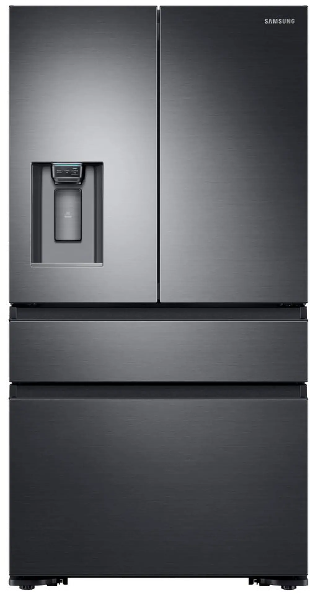 RF23M8070SG Samsung 22.6 cu ft 4 Door Refrigerator - Counter Depth Black Stainless Steel-1