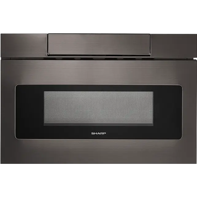 SMD-2470AH Sharp Microwave Drawer - 1.2 cu. ft.  Black Stainless Steel-1