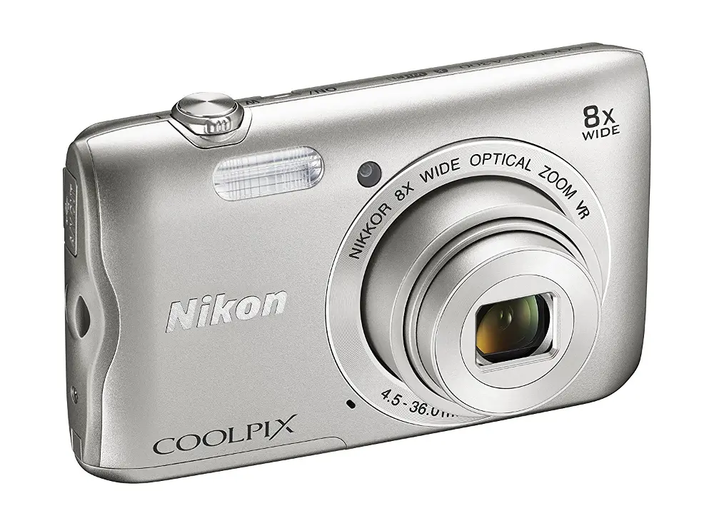 26519 Silver Nikon COOLPIX A300-1