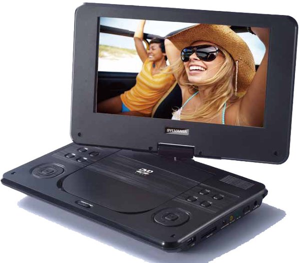 Portable Tv Dvd Combo For Rc Willey Furniture Sylvania 9 Inch Swivel Screen Portable Dvd Player