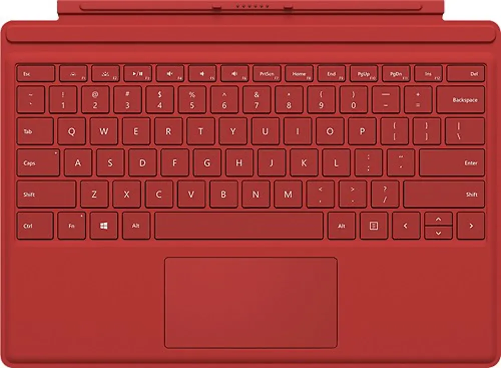 QC700005 Surface Pro 4 Type Cover - Red-1
