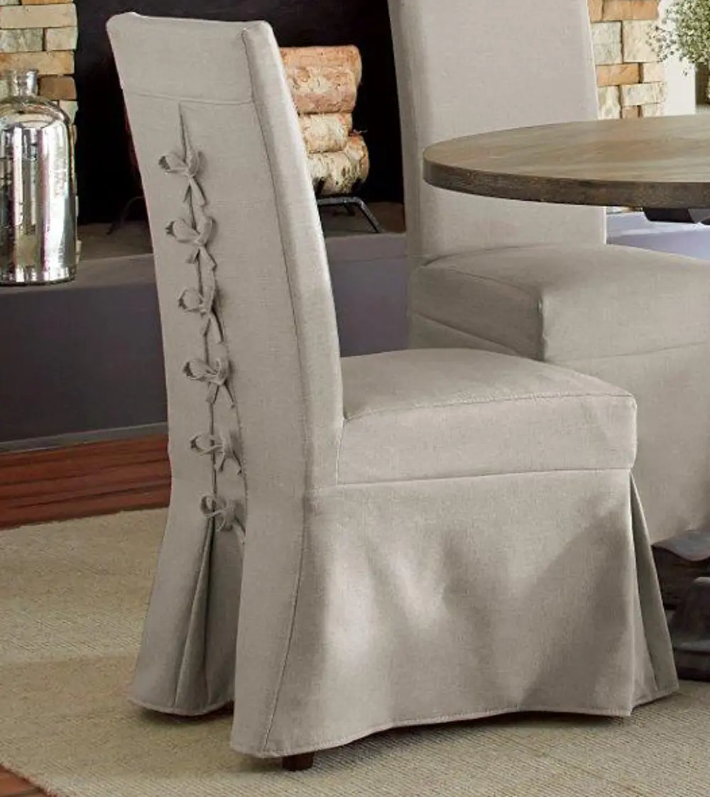 Dove Gray Parsons Dining Chair - Muses -1