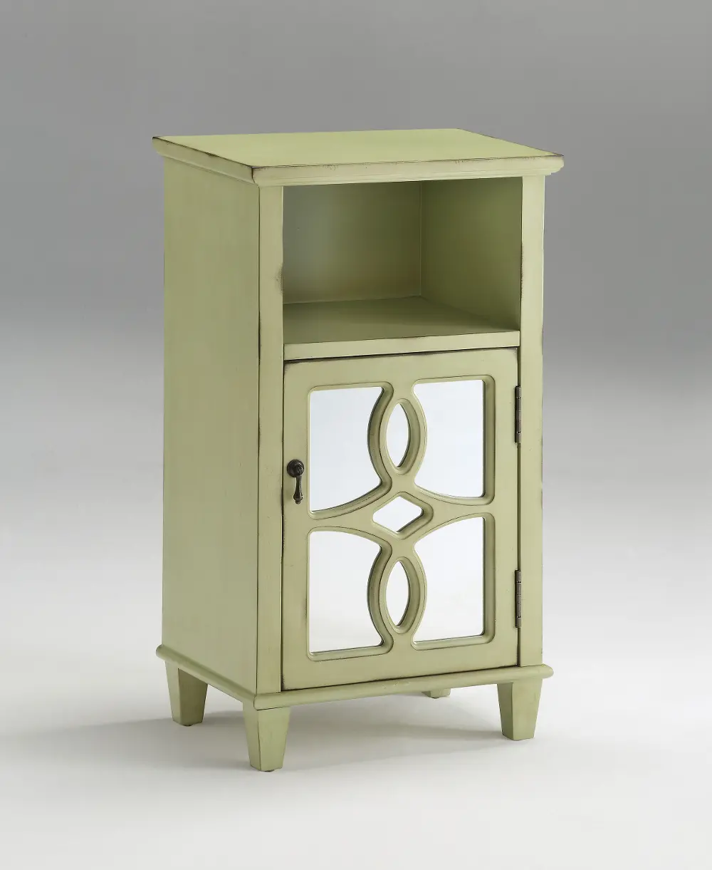 Antique Moss Green End Table - Maisie-1