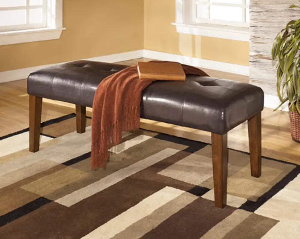 Contemporary Upholstered Dining Bench - Lacey-1