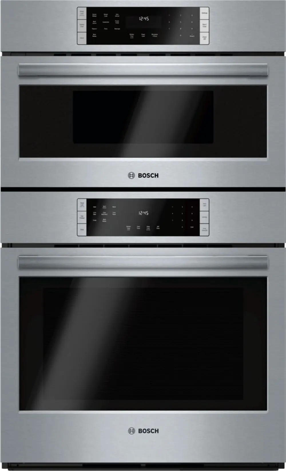 HBL87M52UC Bosch 30 Inch Combination Wall Oven with Microwave - 6.2 cu. ft. Stainless Steel-1