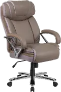 Big and Tall Executive Office Chair - Taupe