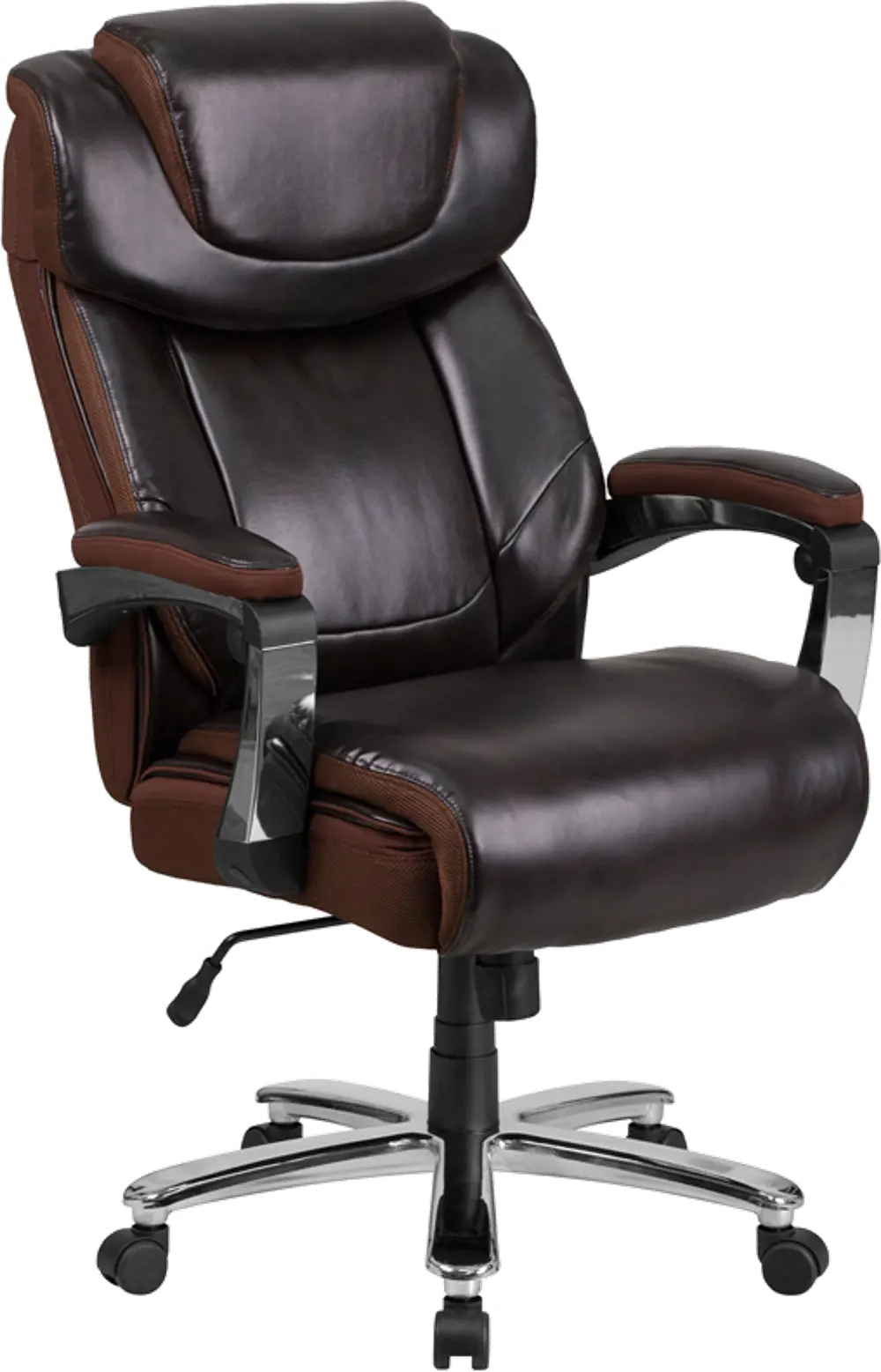 Brown Executive Office Chair - Big & Tall-1