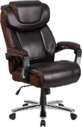 Brown Executive Office Chair - Big & Tall