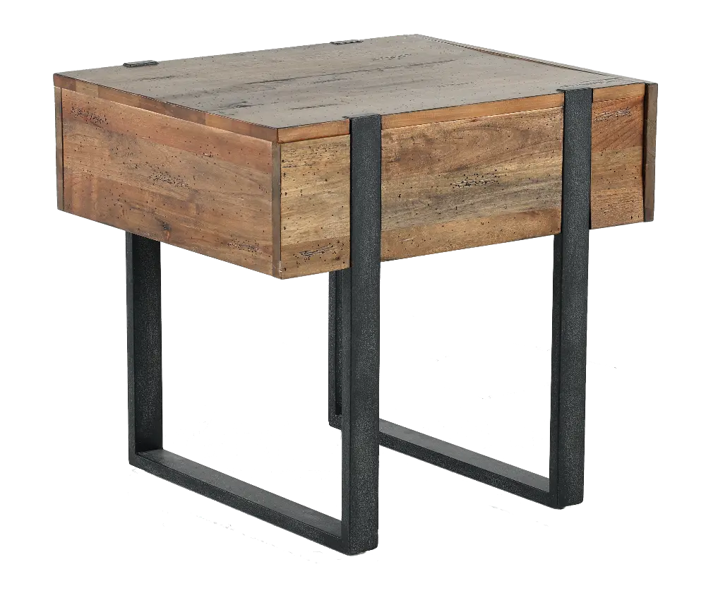 Prescott Brown End Table-1