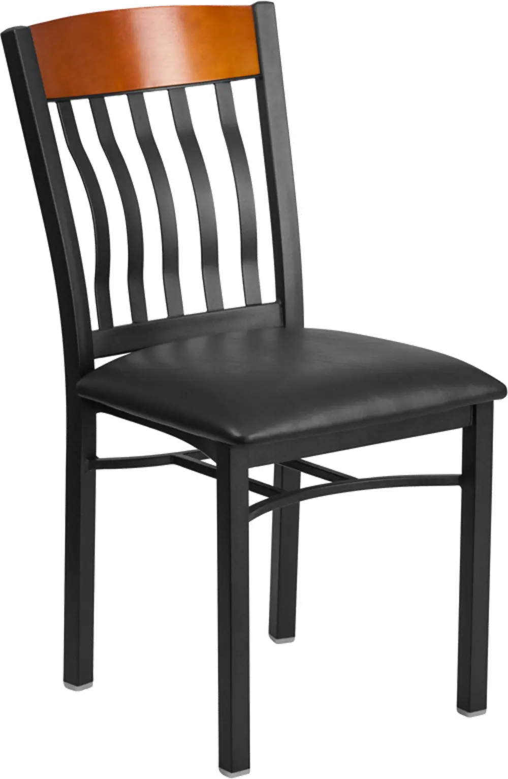 Wood and Metal Restaurant Chair-1