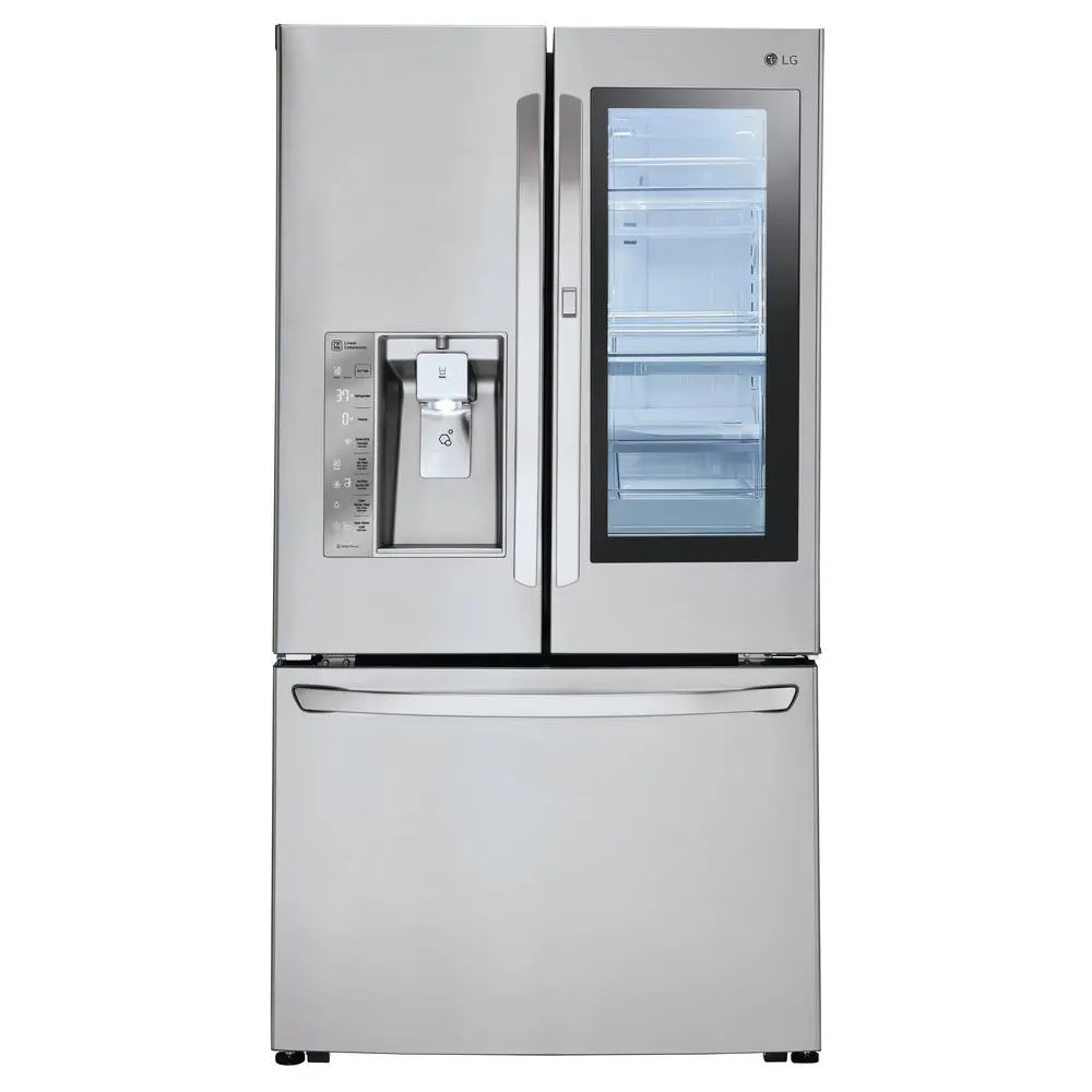 LFXC24796S LG Counter Depth French Door-in-Door Smart Refrigerator - 23.5 cu. ft., 36 inch Stainless Steel-1