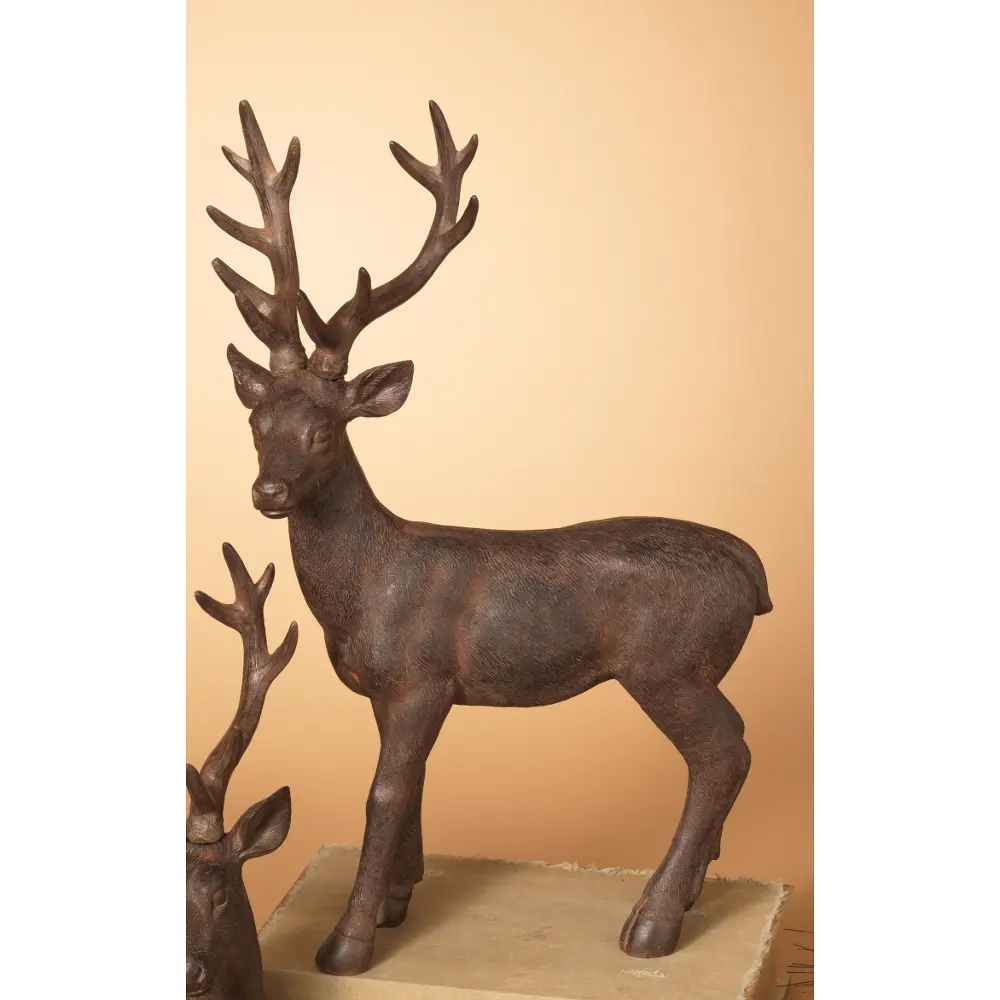 Resin Standing Deer Figurine-1