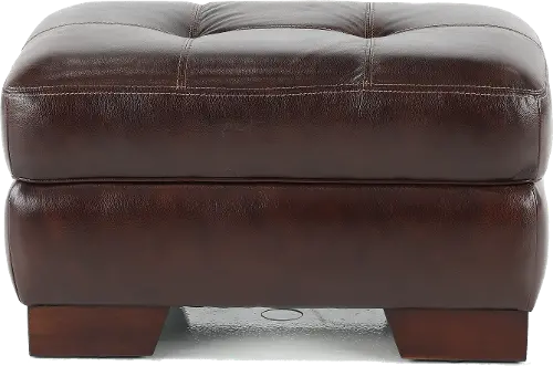 Amarillo Walnut Brown Leather Sofa | RC Willey