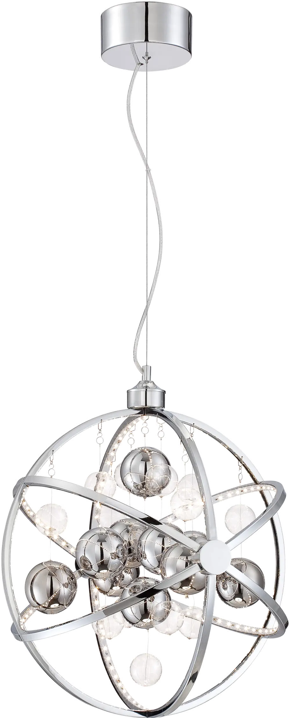 6 Light Adjustable LED Pendant - Marilyn-1