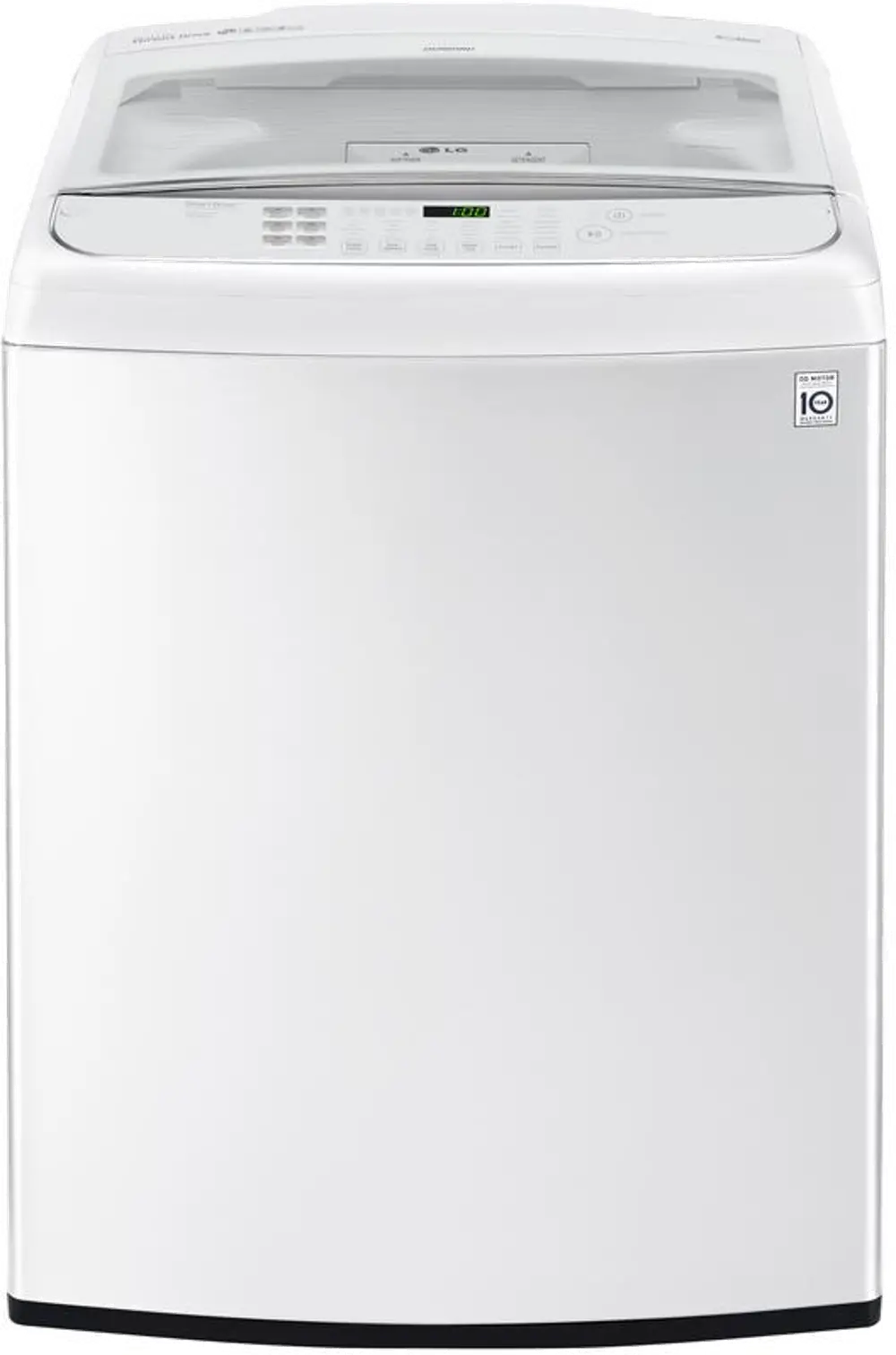 WT1901CW LG Front Control Top Load Washer - 5.0 cu. ft.  White-1
