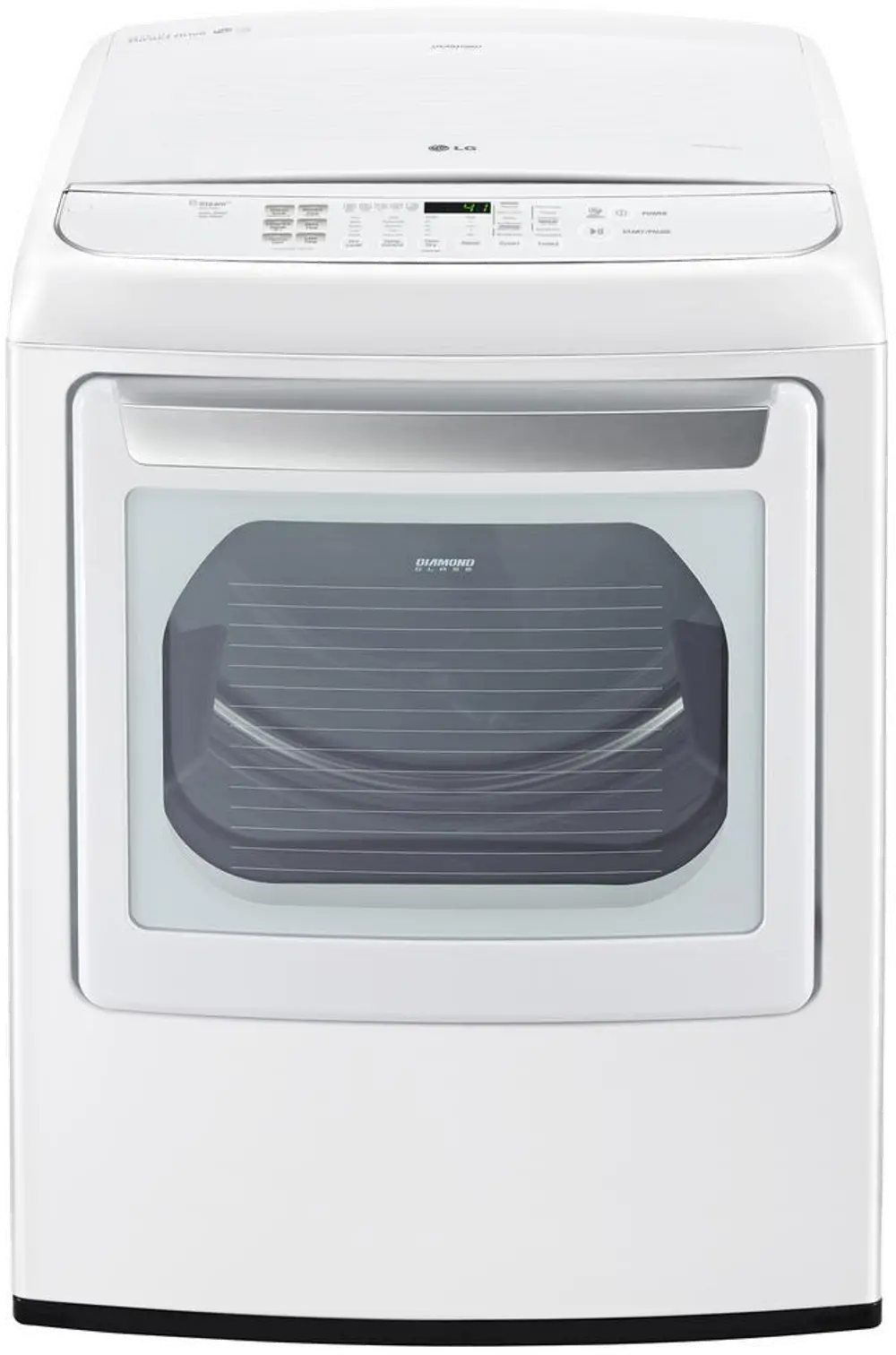 DLEY1901WE LG Electric Steam Cleaning Dryer -  7.3 cu. ft. White-1