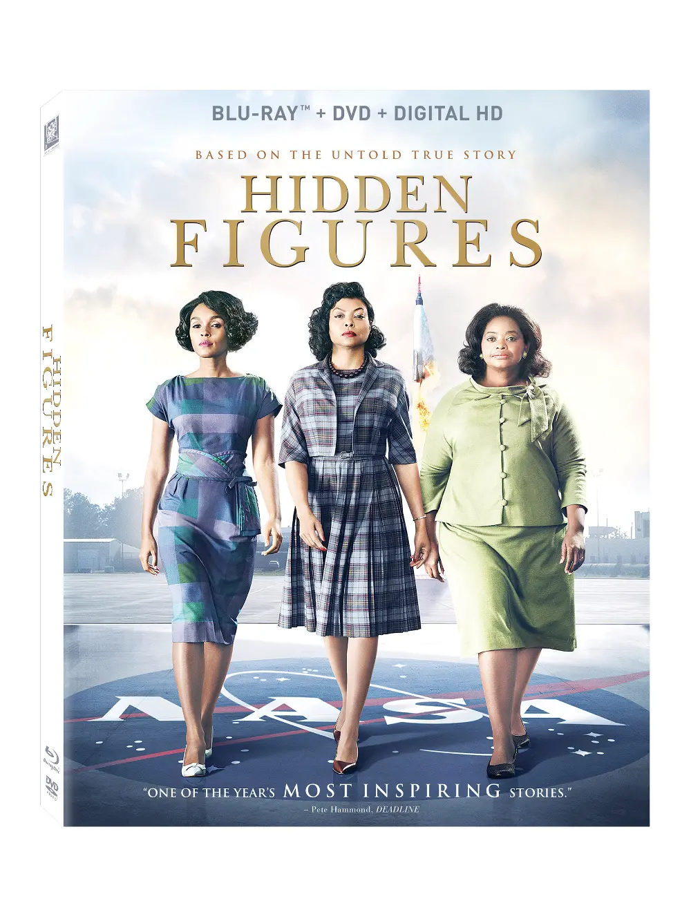 Hidden Figures (Blu Ray + DVD + Digital HD)-1