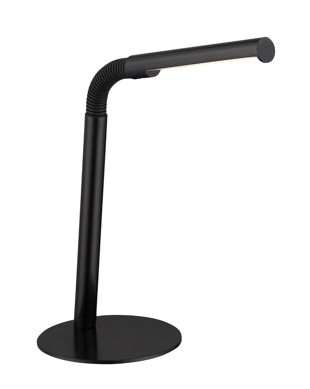 Black Gooseneck Desk Lamp - Biagio-1