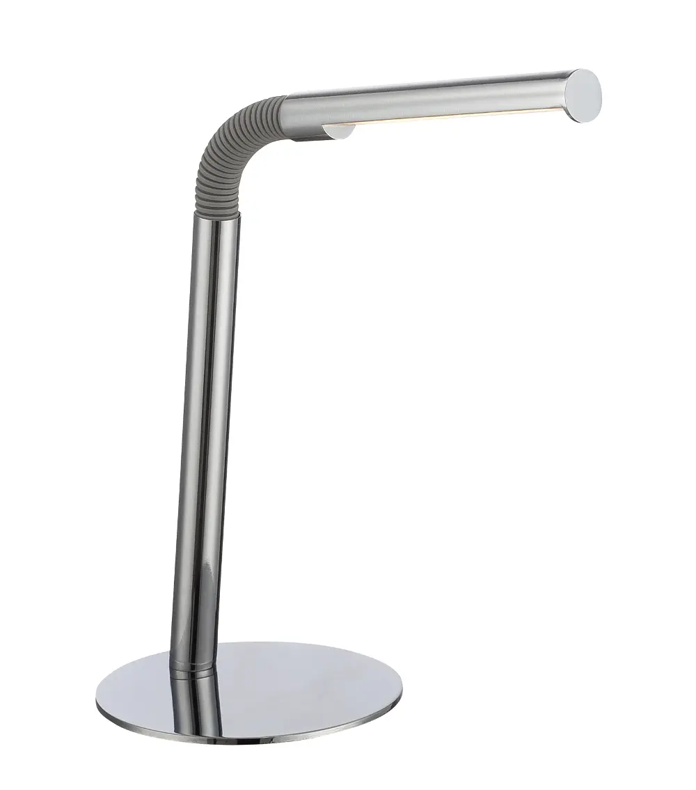 Chrome Gooseneck Desk Lamp - Biagio-1
