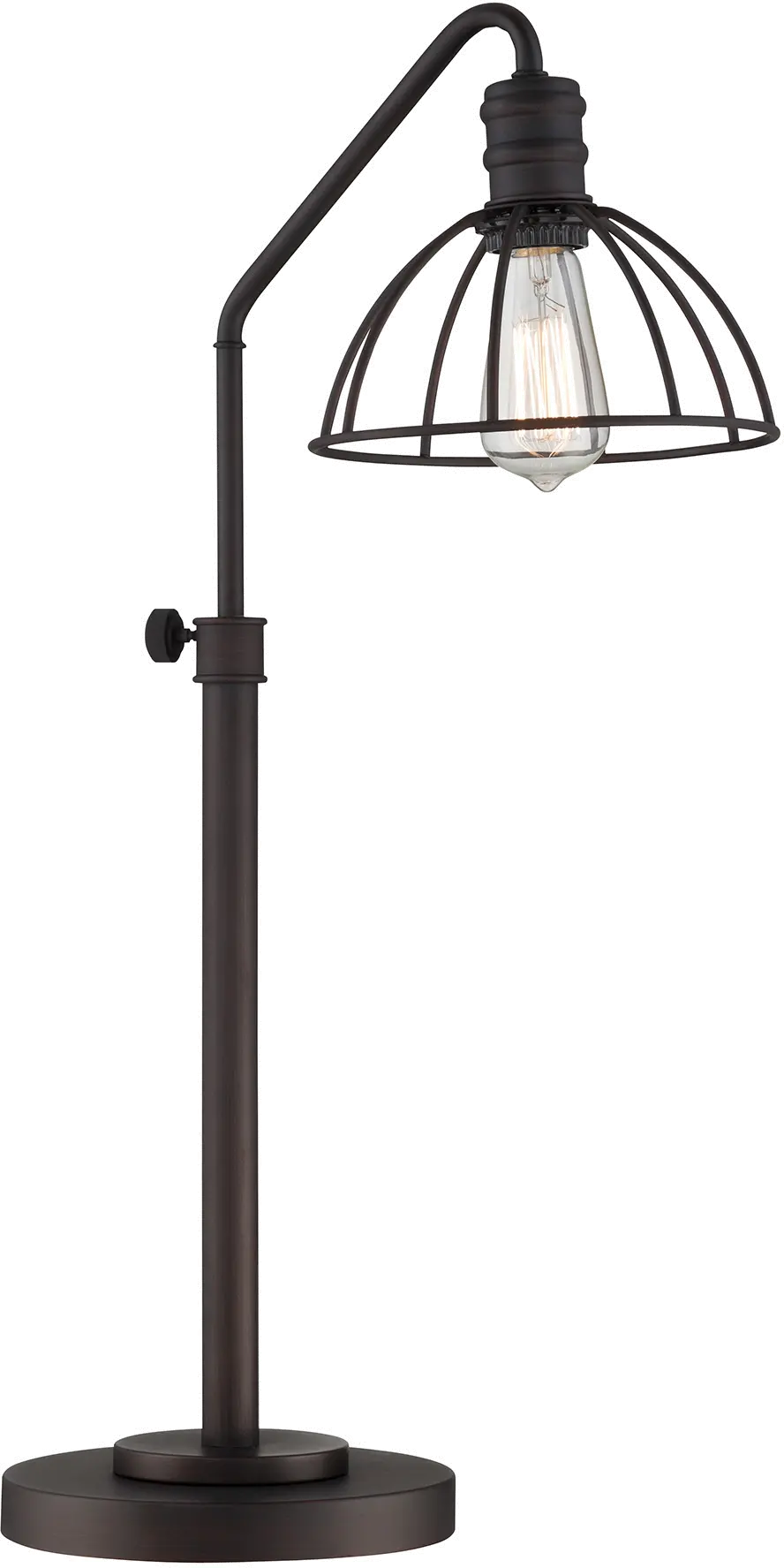 Gaius Industrial Cage Desk Lamp