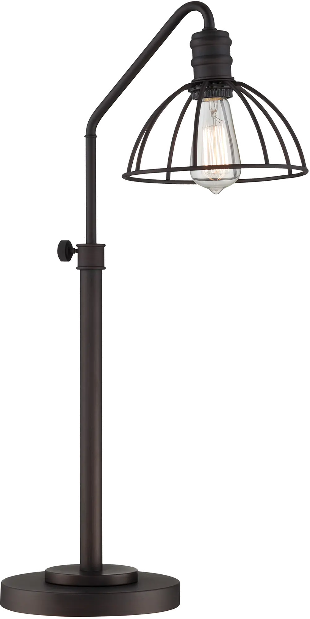 Gaius Industrial Cage Desk Lamp-1