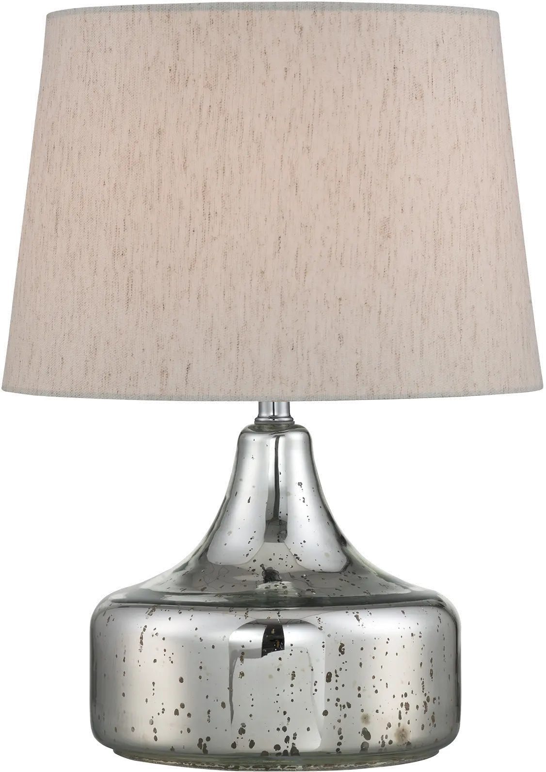 Silas Chrome Glass Table Lamp