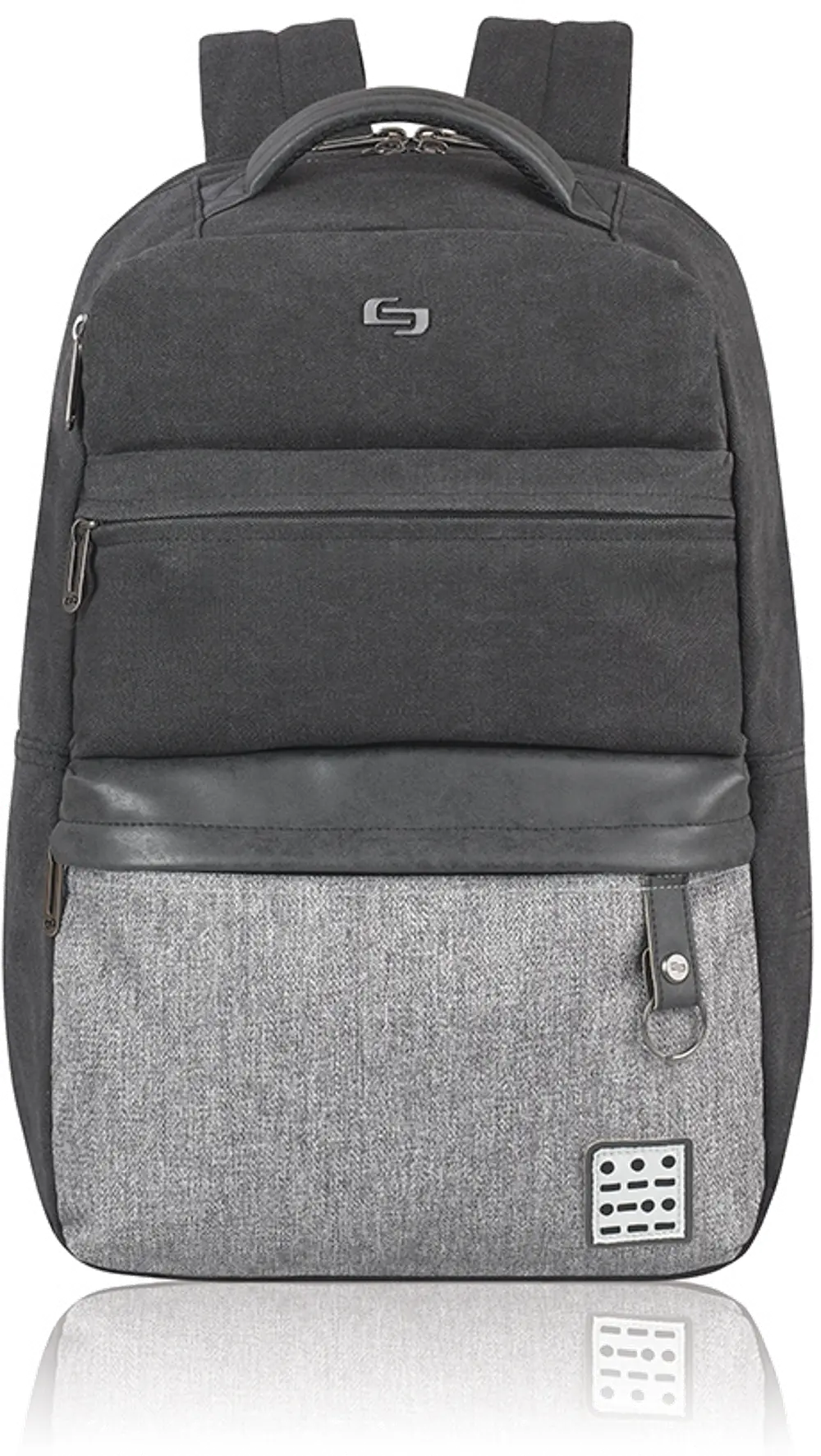 UBN740-4 15.6 Inch Gray and Black Backpack-1