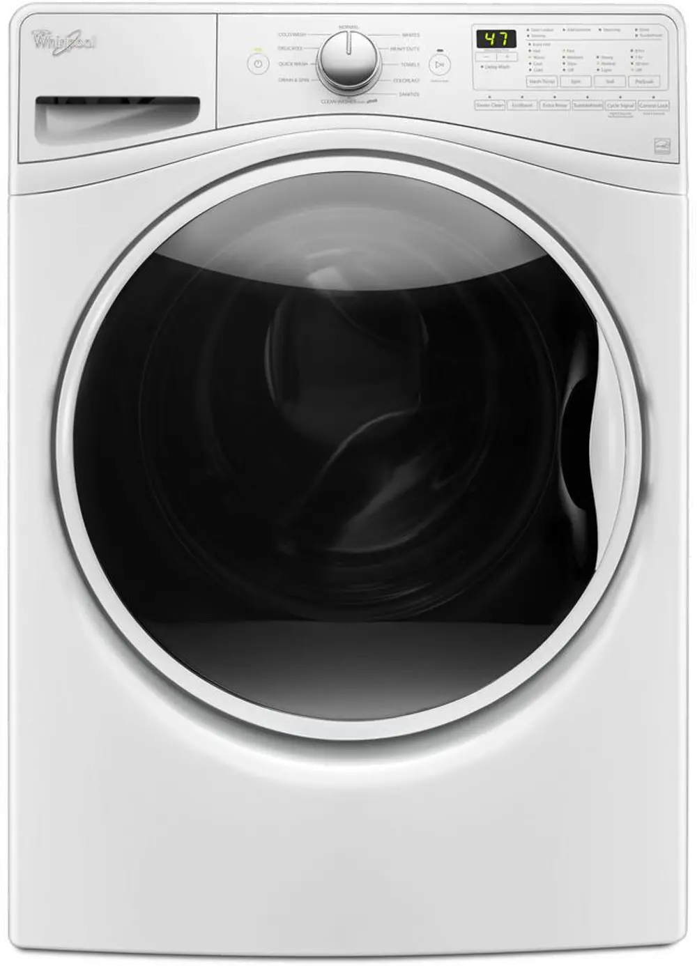 WFW85HEFW Whirlpool TumbleFresh Front Load Washer - 4.5 cu. ft. White-1