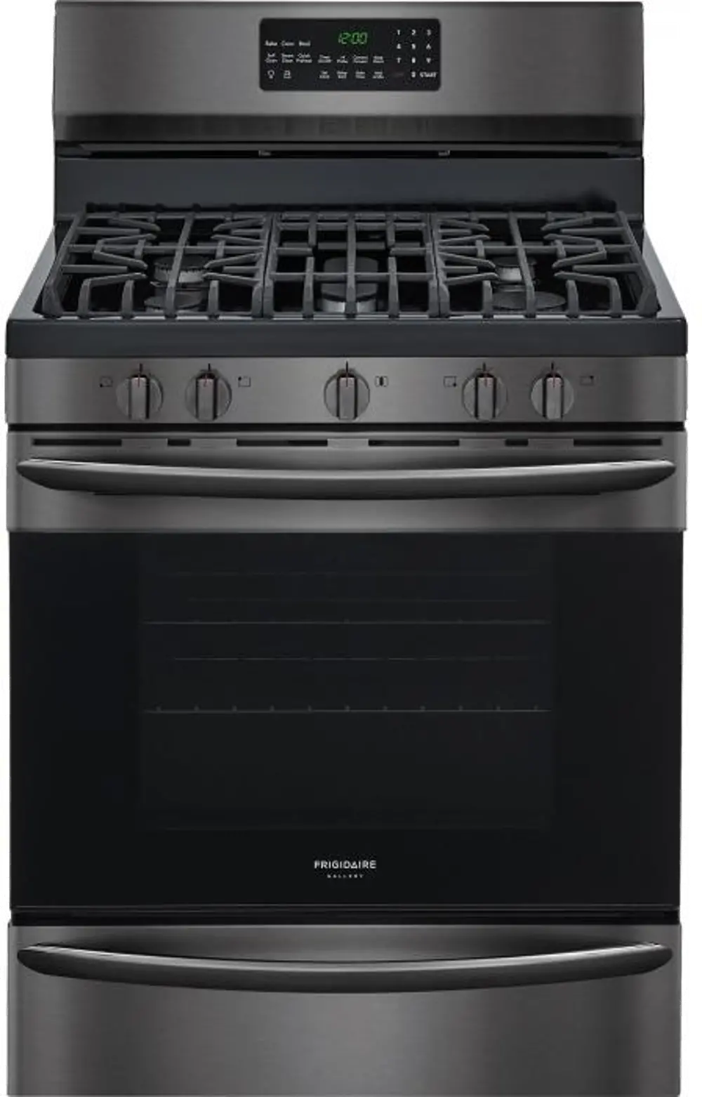 FGGF3059TD Frigidaire Gas Range with Effortless Temperature Probe with Auto Keep Warm - 5.0 cu. ft. Black Stainless Steel-1