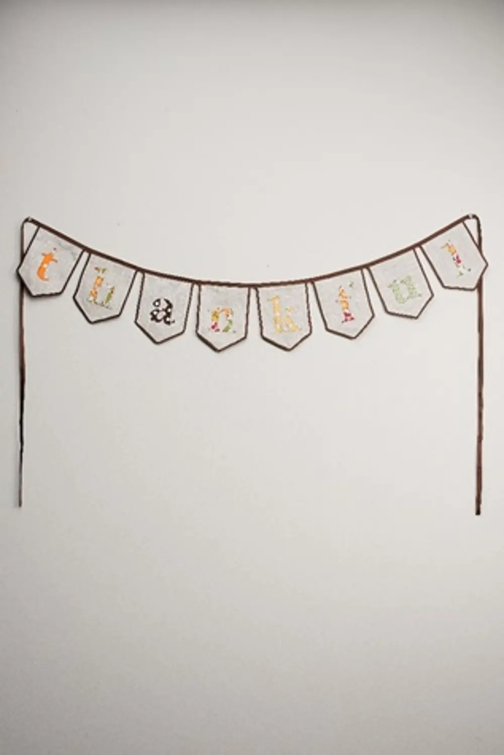 Thankful Banner with Multi-Color Lettering-1