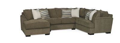 Contemporary Chocolate Brown 3 Piece Sectional Sofa Tranquility Chocolate Brown Contemporary 3 Piece Sectional Sofa Tranquility